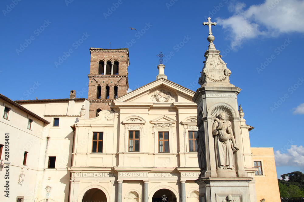 Rome - St. Bartholomew basilica