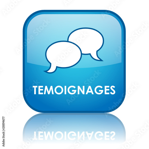 Bouton Web TEMOIGNAGES (vote opinions avis utilisateurs clients)