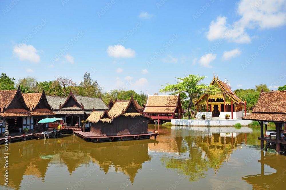 Fototapeta premium Thai village