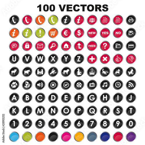 Vectors icons