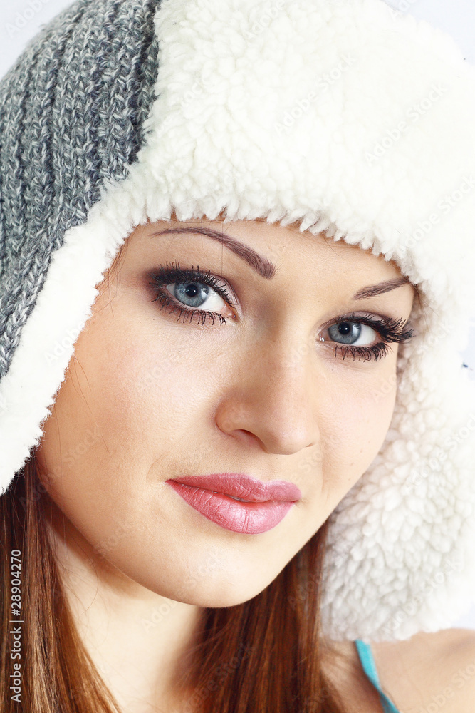 beautiful girl in hat beautiful girl in hat