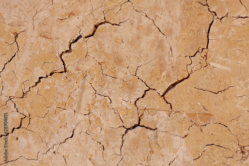 Dry cracked earth texture