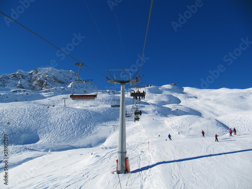 Ski resort Switzerland Arosa