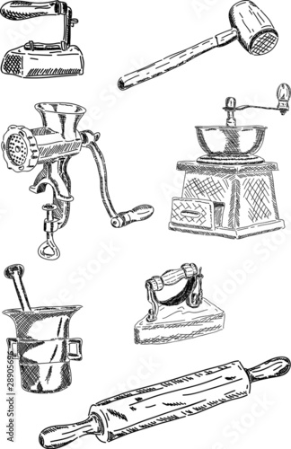 set untensils