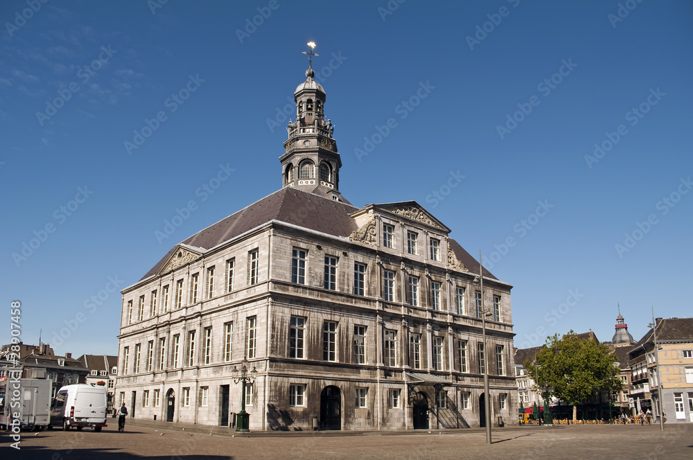 Edificio tipico de la ciudad de Maastricht