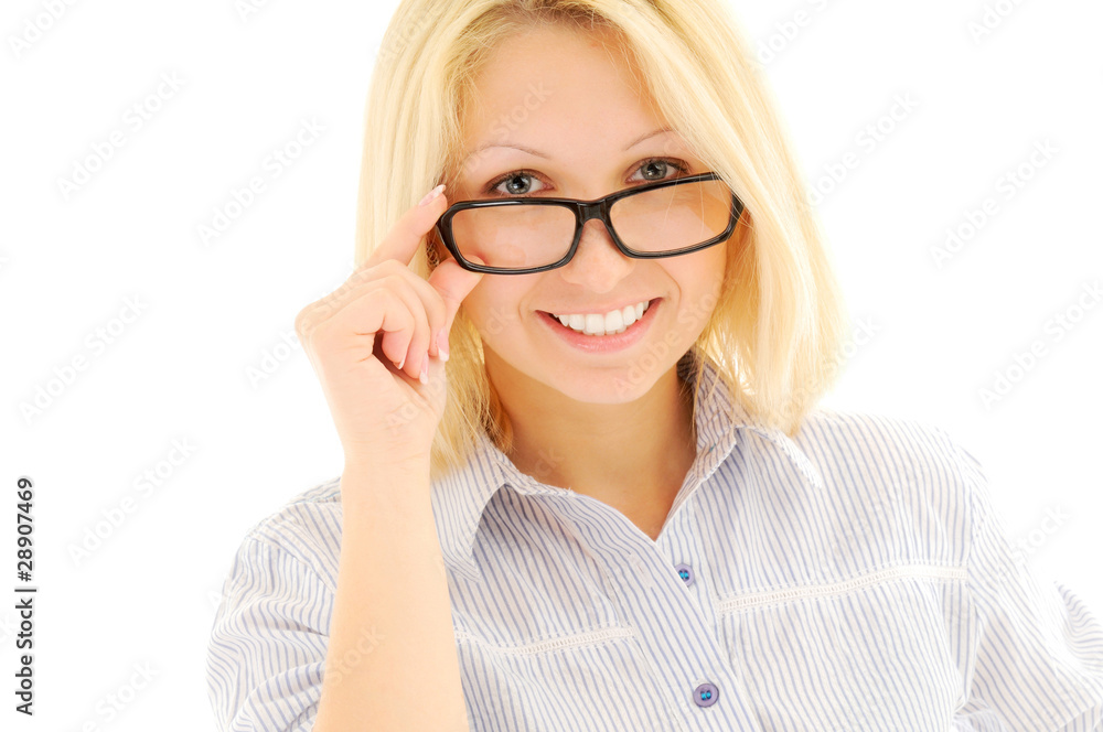 Smiling business woman Smiling business woman
