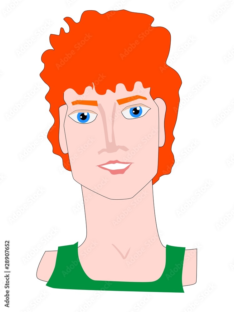 red-haired guy red-haired guy