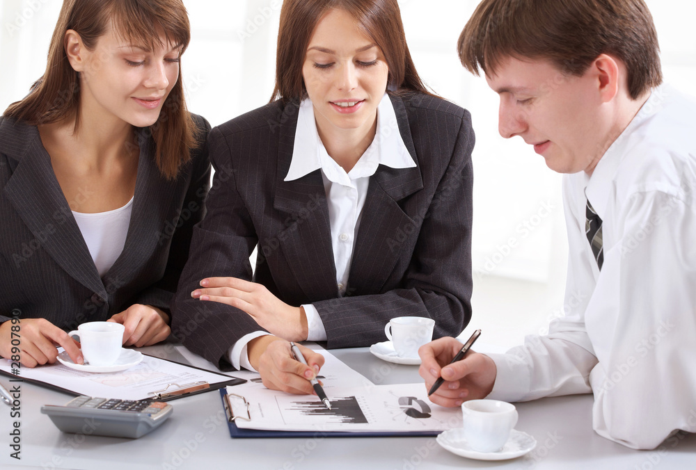 Fototapeta premium Colleagues