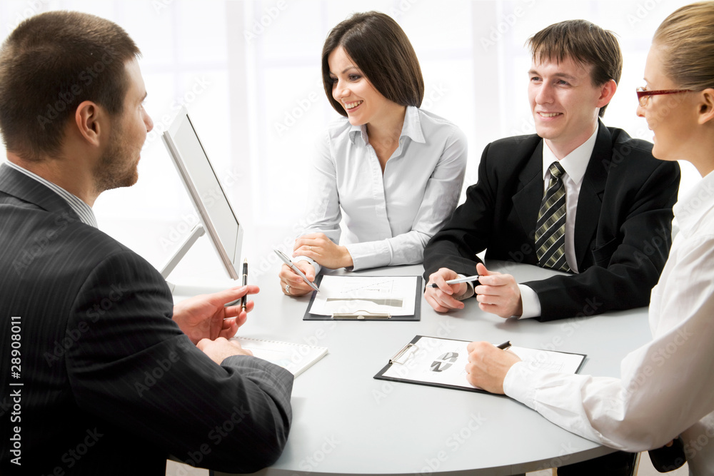 Modern business people Modern business people