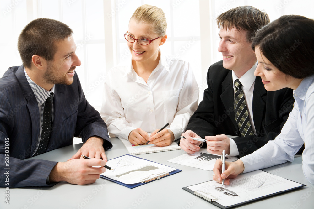 Modern business people Modern business people