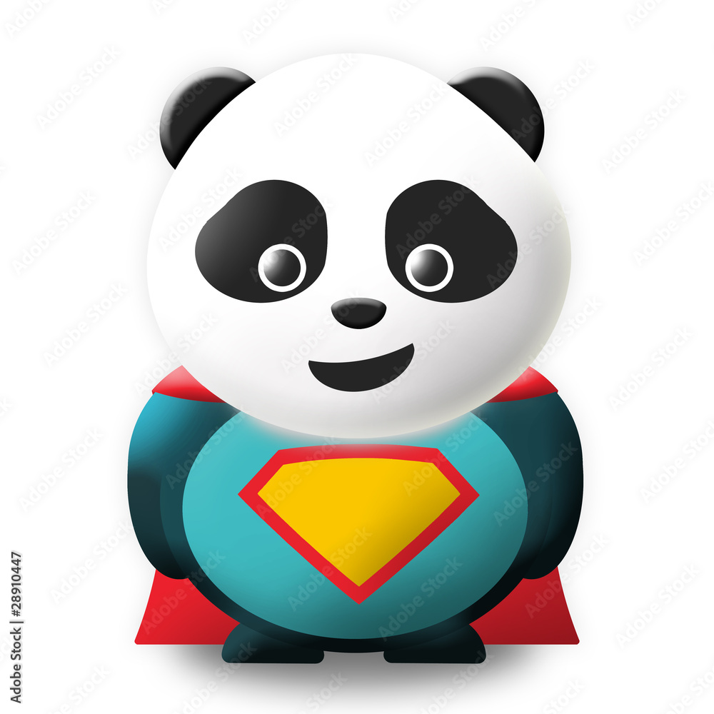 Fototapeta premium Super Panda