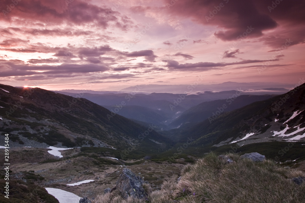 Fototapeta premium mountain valley