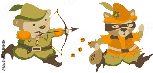 Robin Hood and the Sheriff of Nottingham