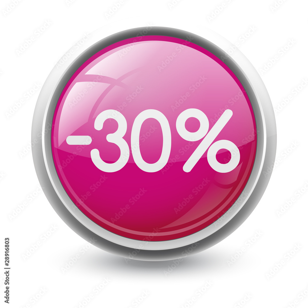 Symbole vectoriel glossy -30% 01 Symbole vectoriel glossy -30% 01