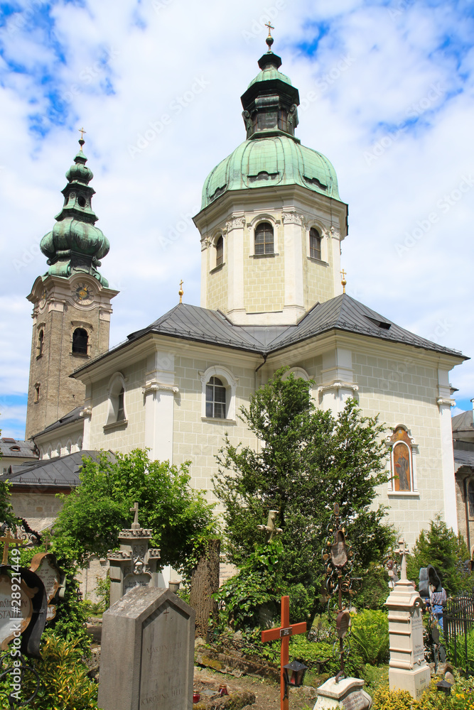 Tourist attractions on the old Salzburg Cemetery