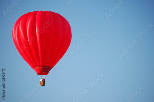 Red Hot Air Balloon