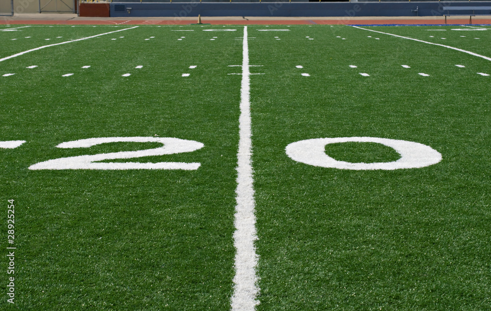Obraz premium Twenty Yard Line
