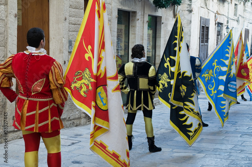 Historical parade. photo