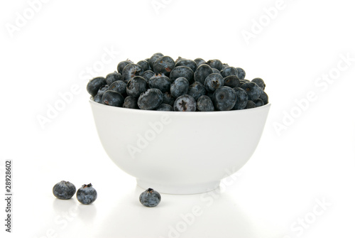 Fresh blueberries