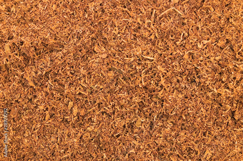 Cut Pipe Tobacco Texture Background, Macro Closeup
