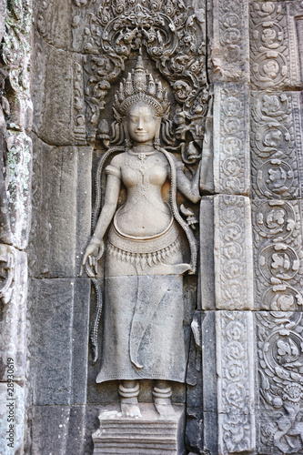 Apsara dancer in the Angkor Wat