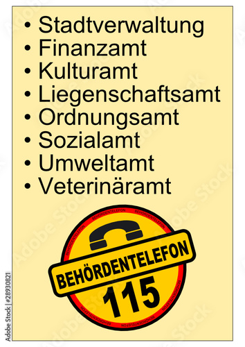 eine Nummer für die Kommune