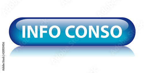 Bouton "INFO CONSO" (information clients consommateurs aide)