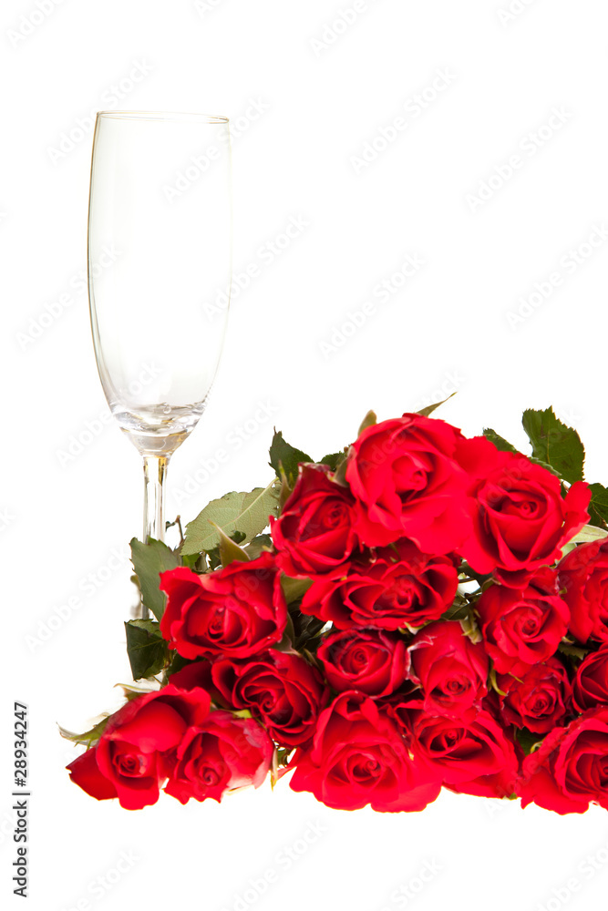 Red roses on white isolated background Red roses on white isolated background
