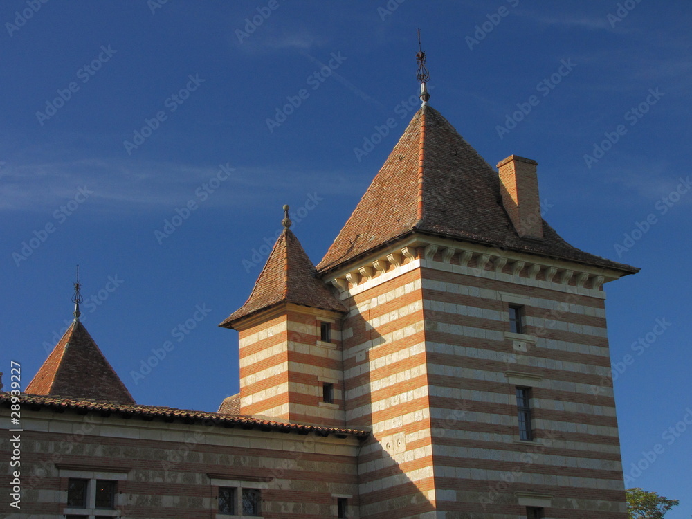 Obraz premium Château de Laréole ; Gers, Haute-Garonne ; Midi-Pyrénées