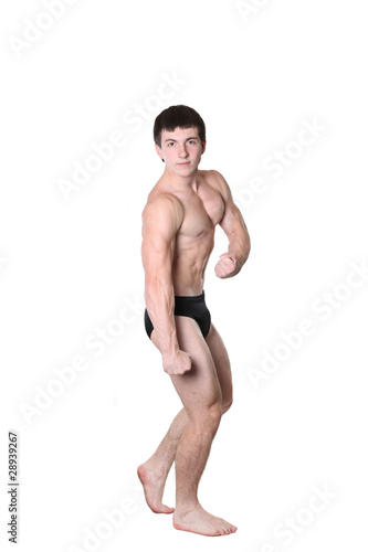 young body builder