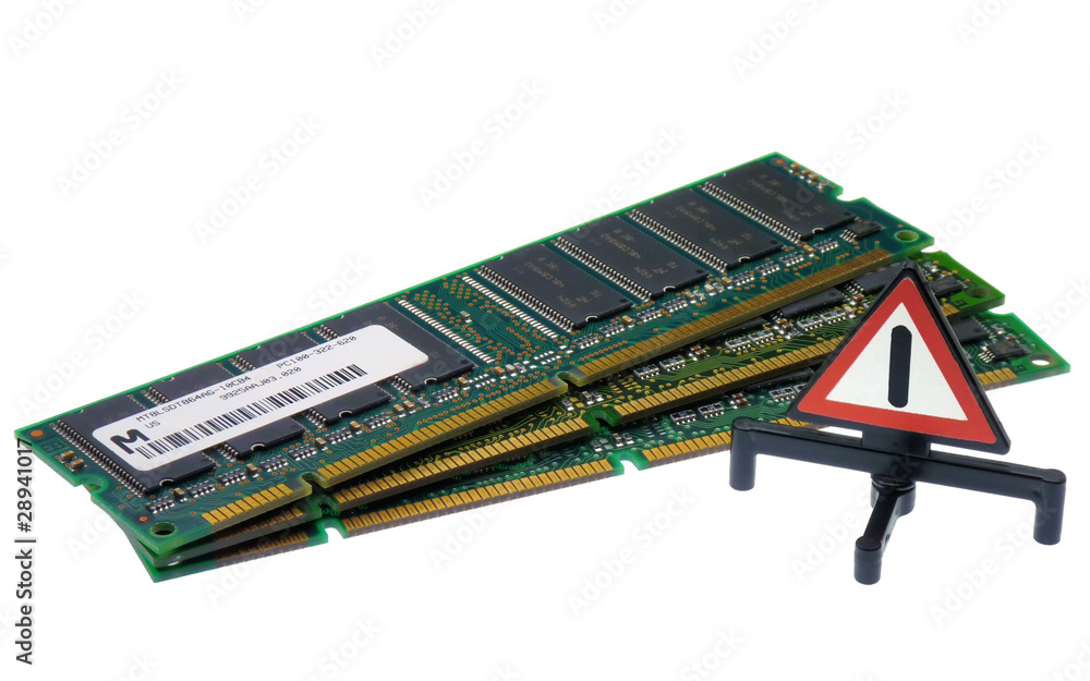 Computer works in progress (isolated on white) Computer works in progress (isolated on white)
