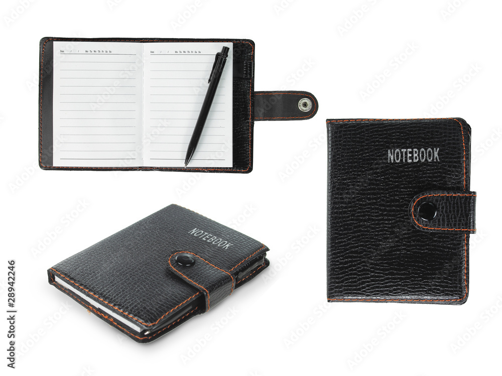 notebook isolated over white background notebook isolated over white background