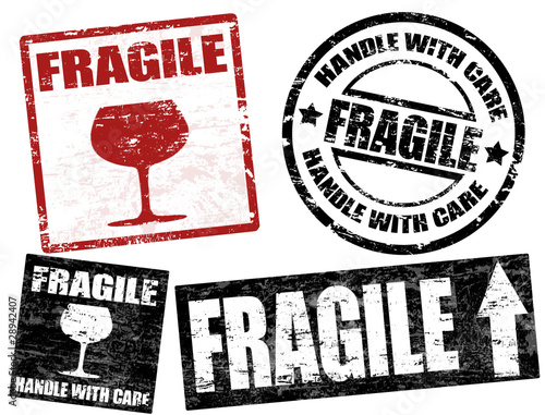 Fragile stamps