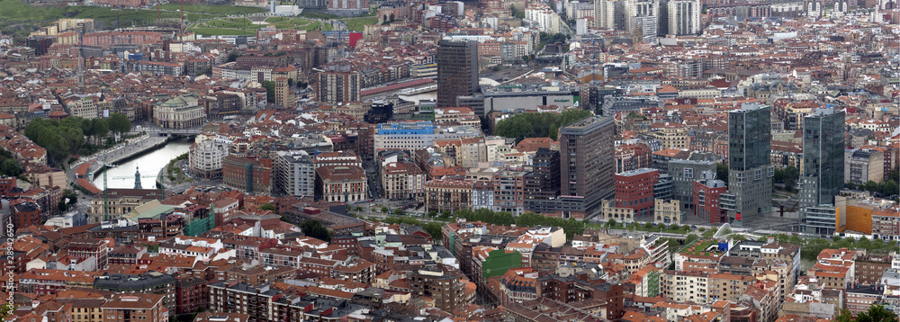 Panoramafoto von Bilbao