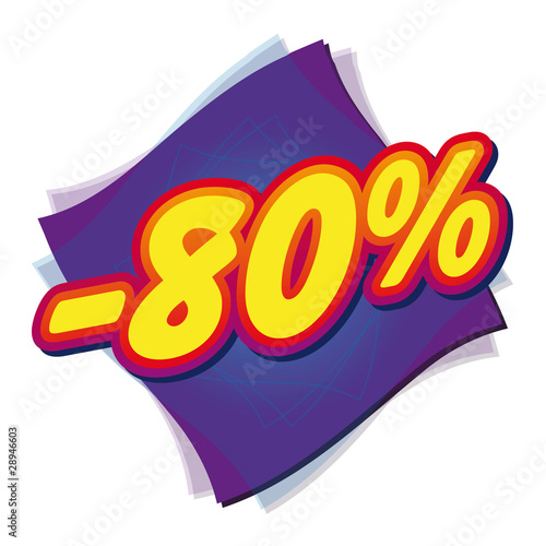 Soldes promotions remises prix vente commerce promo 80%