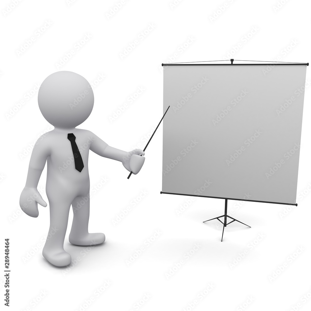 Three-dimensional man