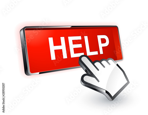bouton help curseur main