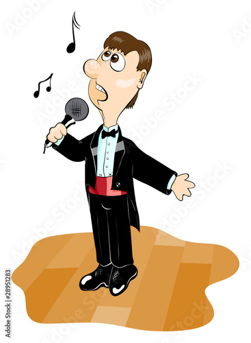 The singer