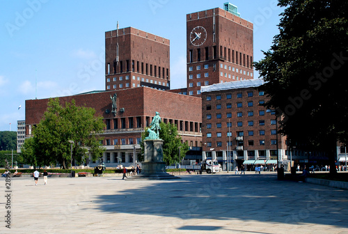 Rathaus in Oslo, Norwegen
