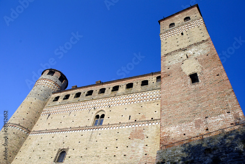 Принти на полотні castello di Roddi nella Langhe