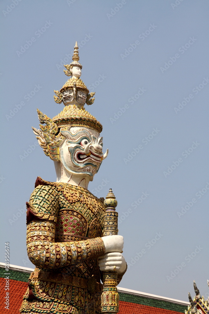 Fototapeta premium ワットプラケオのヤック