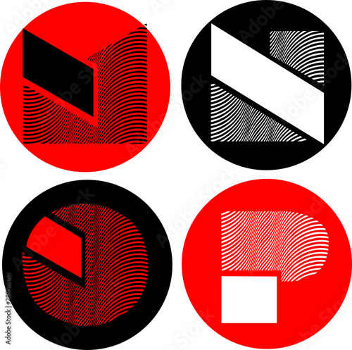 alphabet letters vector