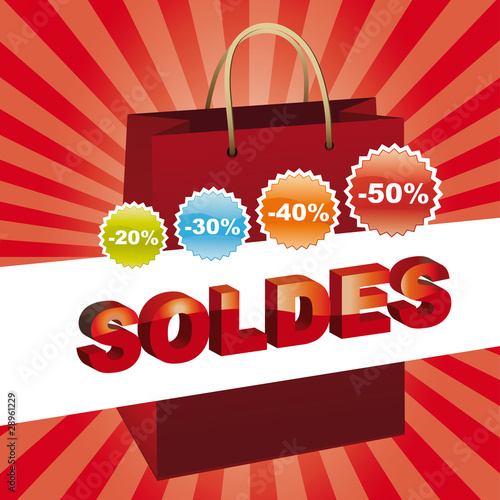 Etiquette Soldes