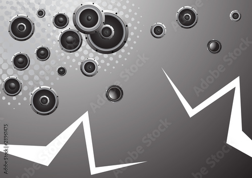 Abstract music background