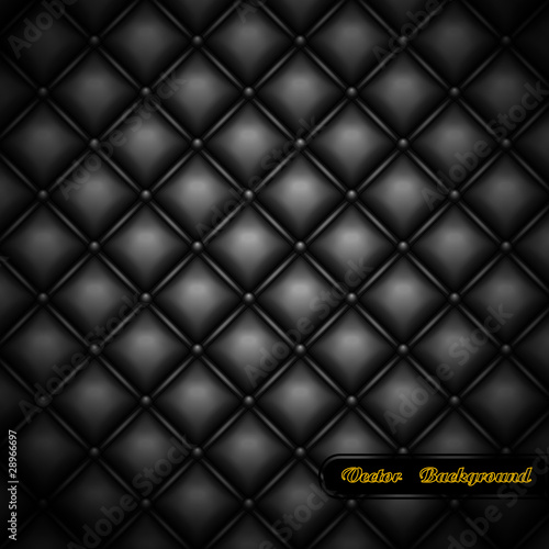 Abstract background. Leather upholstery. Vector illustration.