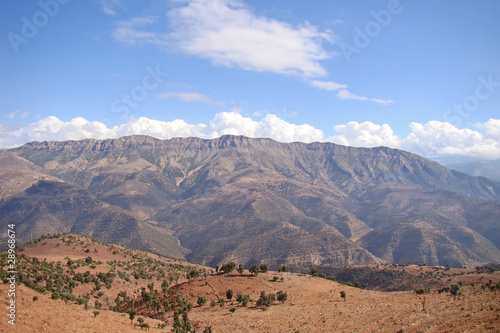 Montagne du Haut-Atlas, Maroc
