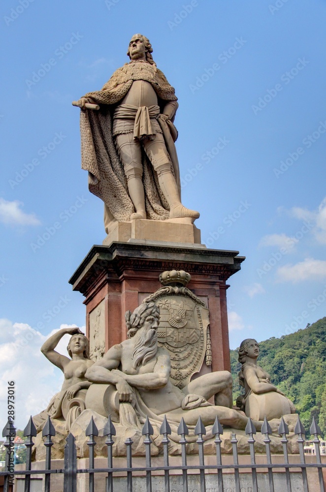 statue à heidelberg