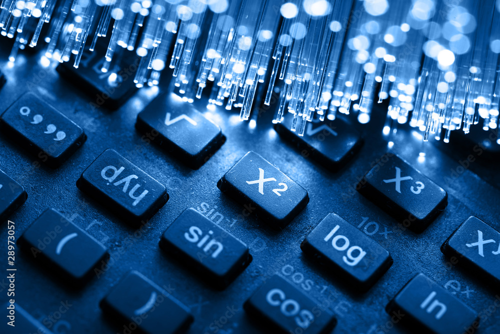 Fiber optics background with lots of light spots Fiber optics background with lots of light spots