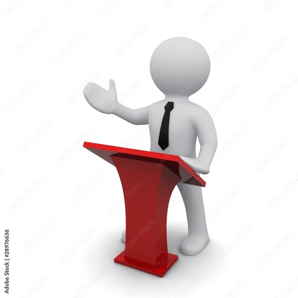 Three-dimensional man