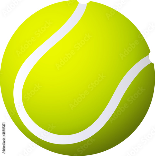 Canvas Print Tennis ball